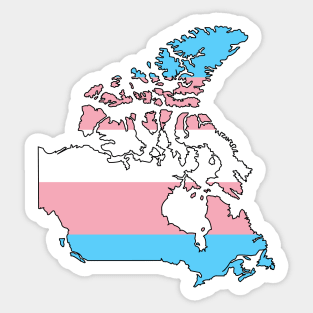 Canada Trans Pride! Sticker